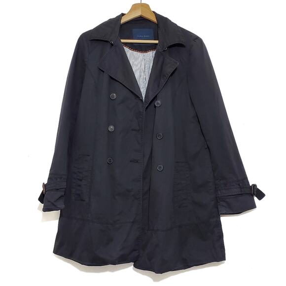 Zara | Lightweight Lined Double Breasted Peacoat - Picture 1 of 12